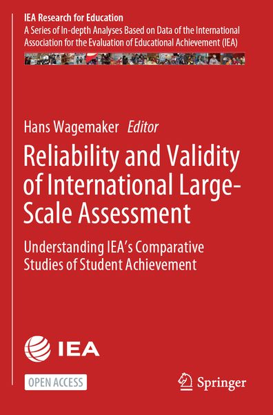 Produktbild: Reliability and Validity of International Large-Scale Assessment