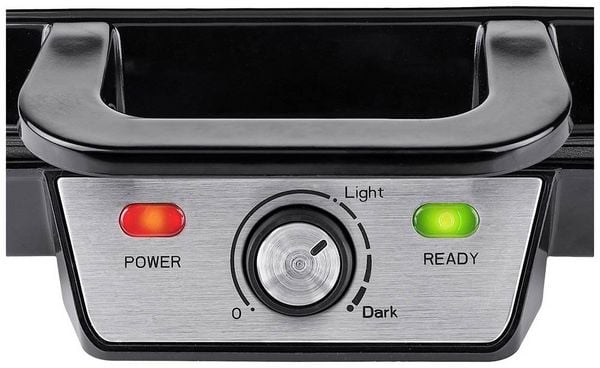Produktbild: Tristar WF-2195 Waffeleisen Schwarz, Silber