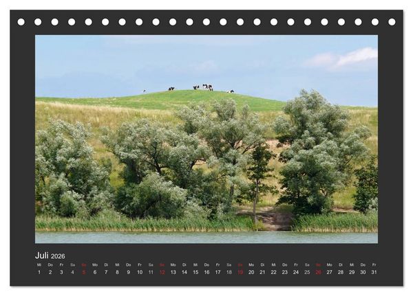 Produktbild: Masurische Augenblicke (Tischkalender 2026 DIN A5 quer), CALVENDO Monatskalender