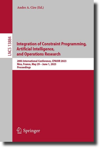 Produktbild: Integration of Constraint Programming, Artificial Intelligence, and Operations Research