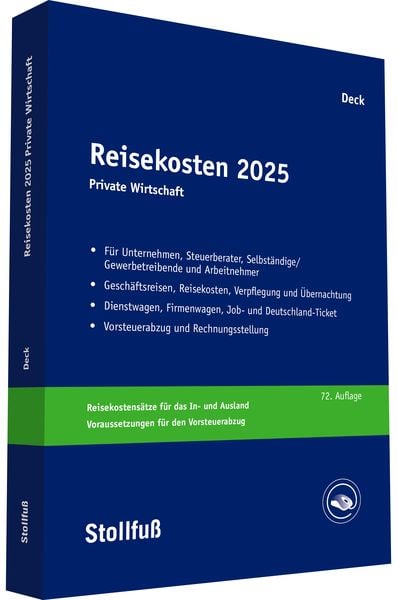 Produktbild: Reisekosten 2025