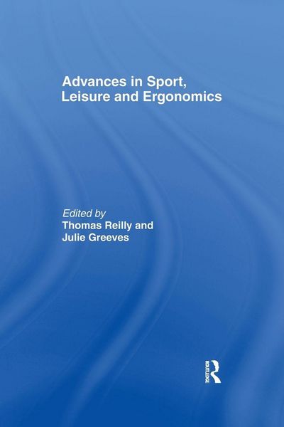 Produktbild: Advances in Sport, Leisure and Ergonomics