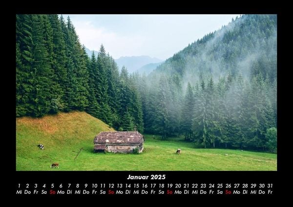 Produktbild: Landschaftskalender 2025 Fotokalender DIN A3