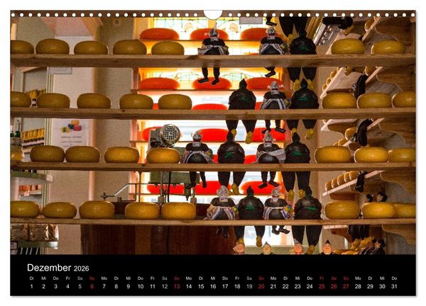 Produktbild: Ein fotografischer Streifzug durch Holland (Wandkalender 2026 DIN A3 quer), CALVENDO Monatskalender