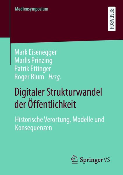 Produktbild: Digitaler Strukturwandel der &Ouml;ffentlichkeit