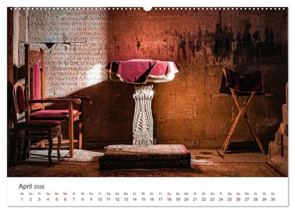 Produktbild: Armenien - Wo die Geschichte ihre Stimme erhebt (hochwertiger Premium Wandkalender 2026 DIN A2 quer), Kunstdruck in Hochglanz