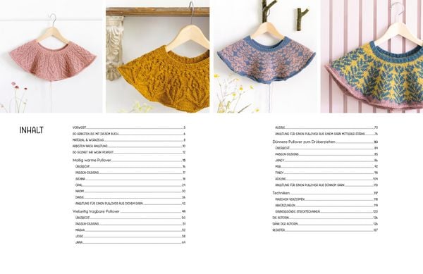 Produktbild: Skandinavische Top-down-Pullover