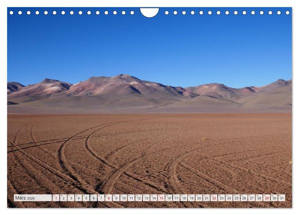 Produktbild: Bolivien - Unterwegs im Hochland (Wandkalender 2026 DIN A4 quer), CALVENDO Monatskalender