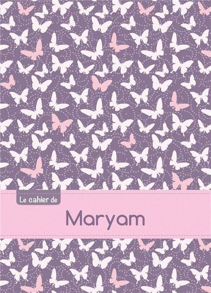 Produktbild: Cahier maryam seyes,96p,a5