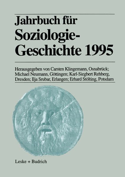 Produktbild: Jahrbuch f&uuml;r Soziologiegeschichte 1995