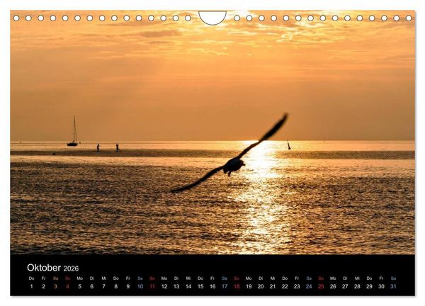 Produktbild: Warnem&uuml;nde - Maritime Landschaften (Wandkalender 2026 DIN A4 quer), CALVENDO Monatskalender