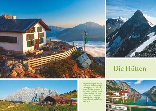 Produktbild: H&uuml;ttenziele Berchtesgadener und Salzburger Land