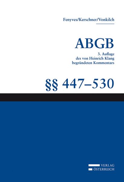 Produktbild: Gro&szlig;kommentar zum ABGB - Klang Kommentar