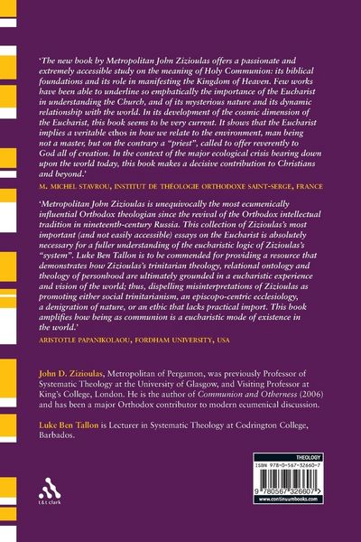 Produktbild: The Eucharistic Communion and the World