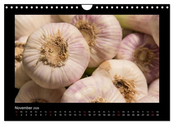Produktbild: essbar &ndash; Buntes Obst und Gem&uuml;se (Wandkalender 2026 DIN A4 quer), CALVENDO Monatskalender
