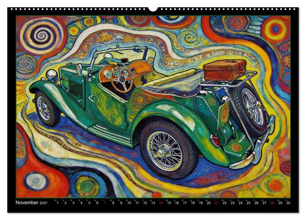 Produktbild: Alte Sch&auml;tze Kultmodelle im Jugendstilgewand (hochwertiger Premium Wandkalender 2027 DIN A2 quer), Kunstdruck in Hochglanz