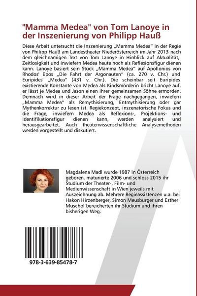 Produktbild: "Mamma Medea" von Tom Lanoye in der Inszenierung von Philipp Hau&szlig;