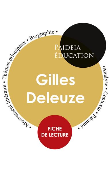 Produktbild: Deleuze : &Eacute;tude d&eacute;taill&eacute;e et analyse de sa pens&eacute;e