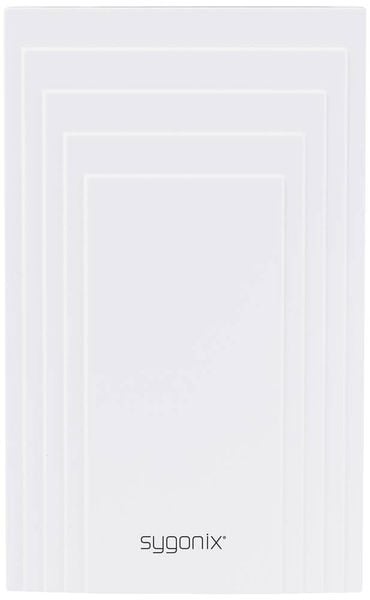Produktbild: Sygonix SY-5491840 Gong 8 - 12V 85 dB Wei&szlig;