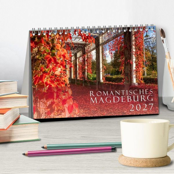 Produktbild: Romantisches Magdeburg (Tischkalender 2027 DIN A5 quer), CALVENDO Monatskalender