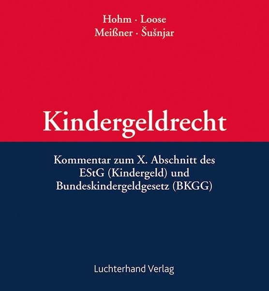 Produktbild: Kindergeldrecht