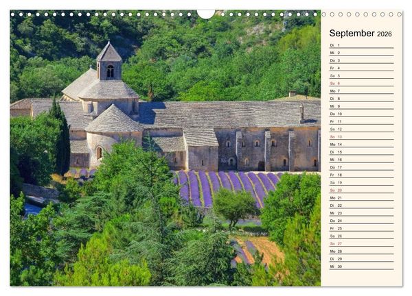 Produktbild: Verzaubernde Provence (Wandkalender 2026 DIN A3 quer), CALVENDO Monatskalender