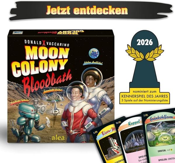 Produktbild: Moon Colony Bloodbath - Gesellschaftsspiel & Brettspiel ab 14 Jahre