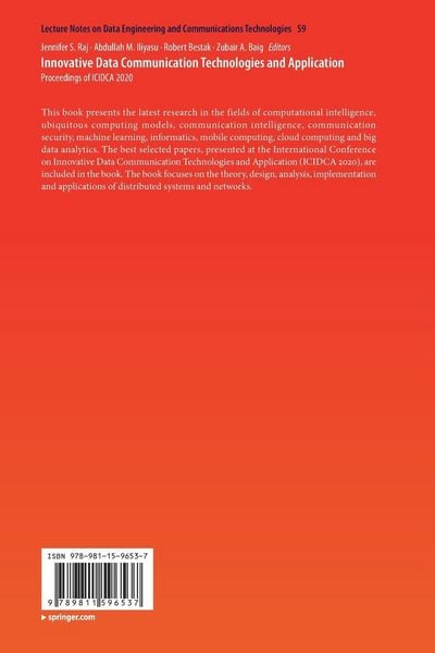 Produktbild: Innovative Data Communication Technologies and Application
