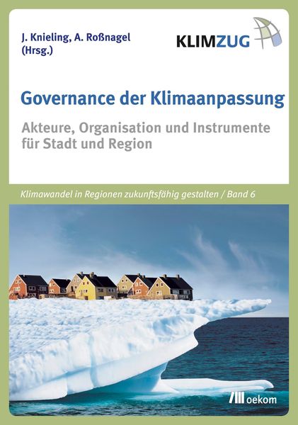Produktbild: Governance der Klimaanpassung