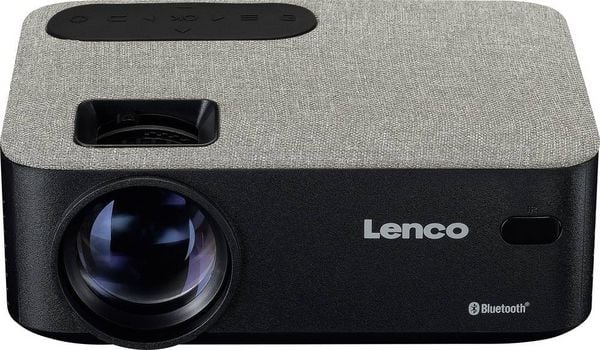 Produktbild: Lenco Beamer LPJ-700BKGY LCD 4000lm 1280 x 720 HD HD ready, Integrierter Lautsprecher