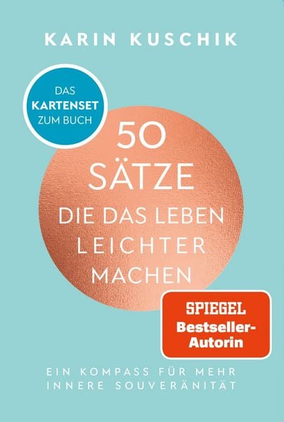 Produktbild: 50 S&auml;tze, die das Leben leichter machen - das Kartenset zum Buch
