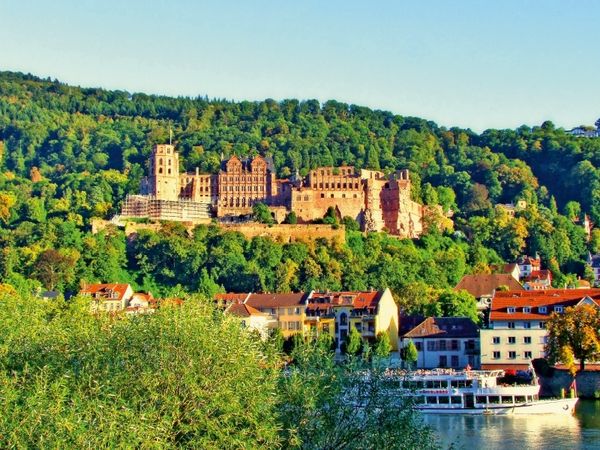 Produktbild: CALVENDO Puzzle Schloss Heidelberg 1000 Teile Puzzle quer | 1000 Teile Lege-Gr&ouml;&szlig;e 64 &times; 48 cm Foto-Puzzle f&uuml;r gl&uuml;ckliche Stunden