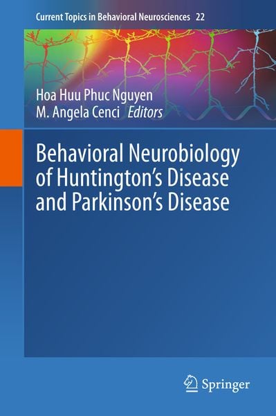 Produktbild: Behavioral Neurobiology of Huntington's Disease and Parkinson's Disease
