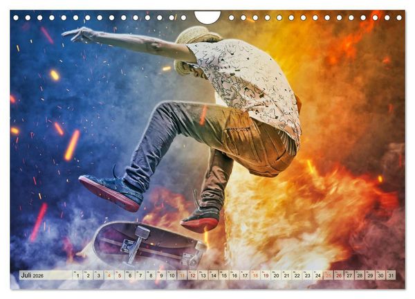 Produktbild: Faszination Sport (Wandkalender 2026 DIN A4 quer), CALVENDO Monatskalender