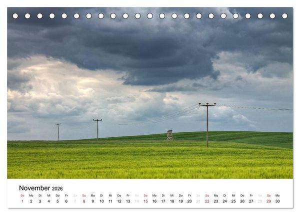 Produktbild: Landschaften (Tischkalender 2026 DIN A5 quer), CALVENDO Monatskalender