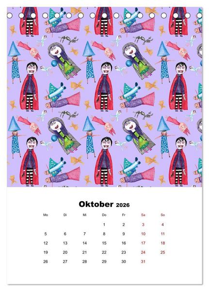Produktbild: MUSTERMACKE (Tischkalender 2026 DIN A5 hoch), CALVENDO Monatskalender