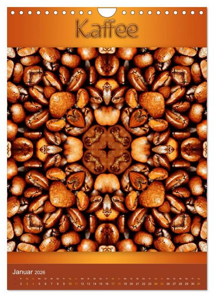 Produktbild: Kulinarische Mandalas (Wandkalender 2026 DIN A4 hoch), CALVENDO Monatskalender