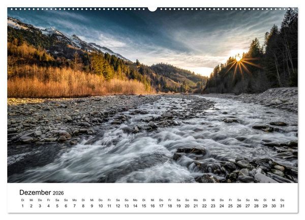 Produktbild: Wasserwelt Schweiz (hochwertiger Premium Wandkalender 2026 DIN A2 quer), Kunstdruck in Hochglanz