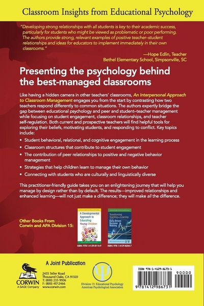 Produktbild: An Interpersonal Approach to Classroom Management