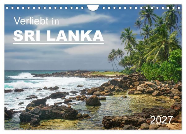 Produktbild: Verliebt in Sri Lanka (Wandkalender 2027 DIN A4 quer), CALVENDO Monatskalender