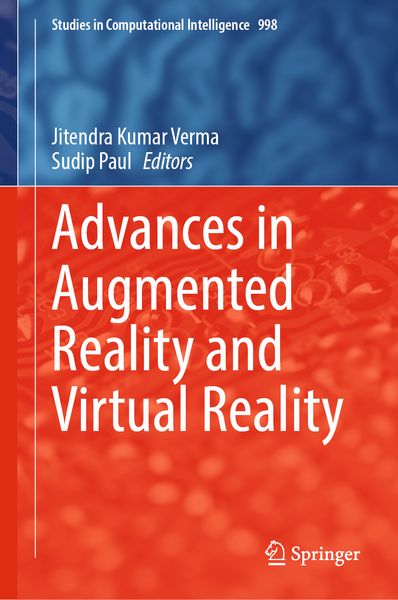 Produktbild: Advances in Augmented Reality and Virtual Reality