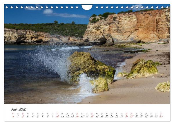 Produktbild: Portugals S&uuml;den - Die Algarve (Wandkalender 2026 DIN A4 quer), CALVENDO Monatskalender