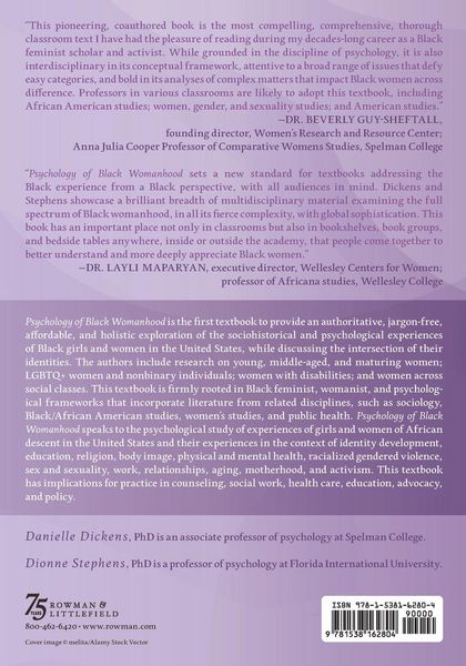 Produktbild: Psychology of Black Womanhood