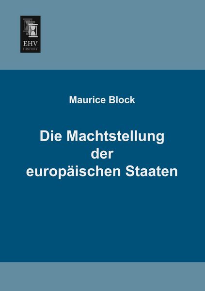 Produktbild: Die Machtstellung der europ&auml;ischen Staaten