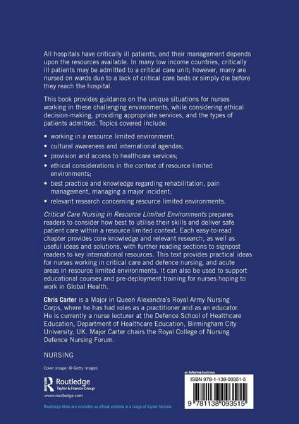 Produktbild: Critical Care Nursing in Resource Limited Environments