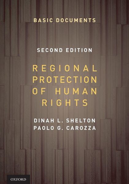 Produktbild: Regional Protection of Human Rights