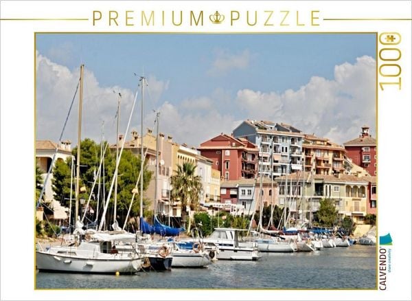 CALVENDO Puzzle Saplaya Yachthafen | 1000 Teile Lege-Größe 64 × 48 cm Foto-Puzzle für glückliche Stunden