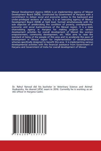 Produktbild: Role of Mewat Development Agency in the Socio-Economic Development