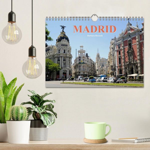 Produktbild: Madrid (Wandkalender 2026 DIN A4 quer), CALVENDO Monatskalender