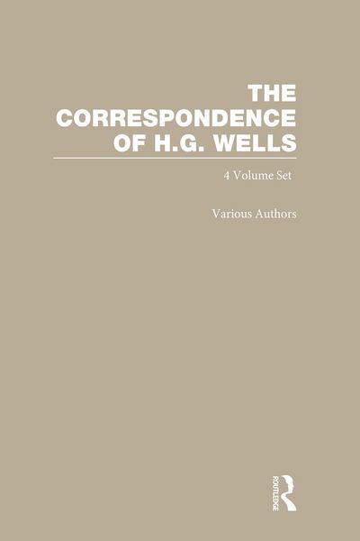 Produktbild: The Correspondence of H.G. Wells: Volumes 1-4